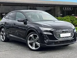 Black Used 2024 Audi Q4 Sportback e-tron Black Edition SUV | £36,900 (Super price)