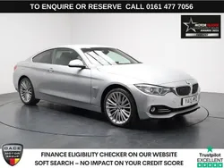 Silver Used 2015 BMW 430 Luxury Line Coupe | £13,680 (Fair price)