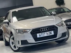 Silver Used 2017 Audi A3 Sportback Sport Hatchback | £9,983 (Good price)
