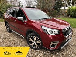 Red Used 2021 Subaru Forester Premium SUV | £21,995 (Fair price)