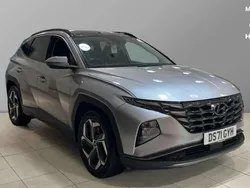 Silver Used 2022 Hyundai Tucson Ultimate SUV | £26,616 (Fair price)