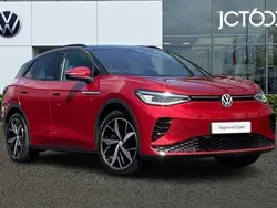 Red Used 2022 VW ID.4 GTX SUV | £23,850 (Fair price)