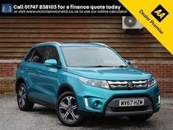 Blue Used 2017 Suzuki Vitara SZ5 SUV | £12,995 (A bit pricey)