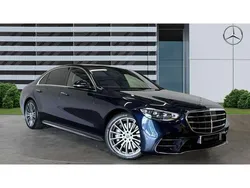 Blue Used 2023 Mercedes S580 Executive Sedan | £93,211 (Fair price)