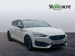 White Used 2023 Cupra Leon Hatchback | £19,995 (Fair price)