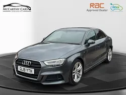 Grey Used 2018 Audi A3 S-Line Sedan | £12,495 (Good price)