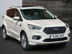 White Used 2018 Ford Kuga Vignale SUV | £13,999 (Fair price)