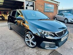 Black Used 2018 Peugeot 308 GT-line Hatchback | £6,195 (Fair price)