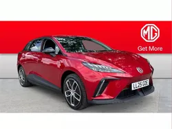 Red New 2025 MG MG4 EV Trophy Hatchback | £23,390 (Good price)