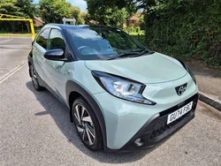 Green Used 2025 Toyota Aygo Hatchback | £17,695 (Fair price)