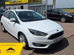White Used 2014 Ford Focus Zetec Hatchback | £6,245 (Fair price)