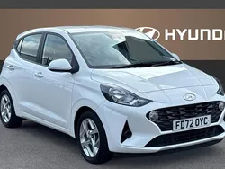 White Used 2022 Hyundai i10 SE Hatchback | £11,811 (A bit pricey)