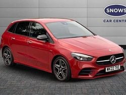 Red Used 2022 Mercedes B200 AMG line MPV | £19,754 (Fair price)