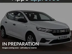 White Used 2023 Dacia Sandero Essentiel Hatchback | £10,980 (Fair price)