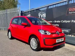 Red Used 2017 VW up! move up! Hatchback | £7,495 (Fair price)