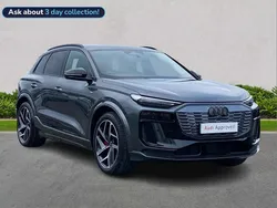 Grey Used 2025 Audi Q6 e-tron Advanced SUV | £68,261 (Fair price)
