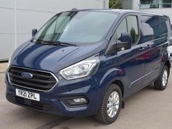 Blue Used 2021 Ford Transit Custom Limited Van | £9,499 (Good price)