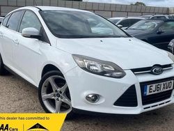 White Used 2011 Ford Focus Titanium Hatchback | £2,645 (Fair price)