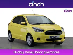 Yellow Used 2016 Ford Ka Plus Zetec Hatchback | £7,349 (Fair price)