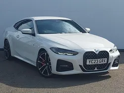 White Used 2023 BMW 420 M Sport Coupe | £32,998 (Fair price)