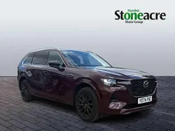 Red Used 2025 Mazda CX-80 Homura-Line SUV | £44,995