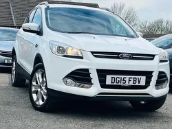 White Used 2015 Ford Kuga Titanium SUV | £5,695 (Good price)