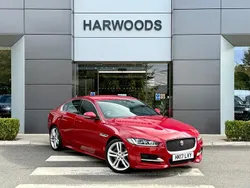 Red Used 2017 Jaguar XE R-Sport Sedan | £15,580 (Fair price)