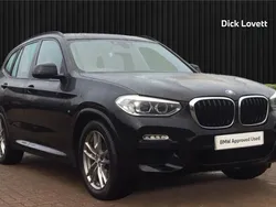 Black Used 2019 BMW X3 M Sport SUV | £23,995 (Fair price)