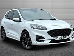 White Used 2022 Ford Kuga ST-Line X SUV | £19,999 (Fair price)