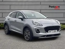 Silver Used 2023 Ford Puma Gen-E Titanium SUV | £16,495 (Fair price)