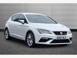 White Used 2017 Seat Leon FR Hatchback | £10,990 (Fair price)