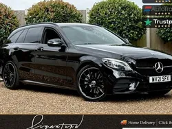 Used 2019 Mercedes C300 AMG Line Premium Estate | £25,950 (Expensive)