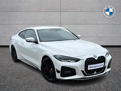White Used 2021 BMW 420 M Sport Coupe | £28,990 (A bit pricey)