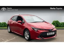 Red Used 2022 Toyota Corolla Hatchback | £16,616 (Good price)