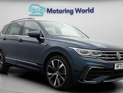 Blue Used 2022 VW Tiguan R-line SUV | £22,300 (Good price)
