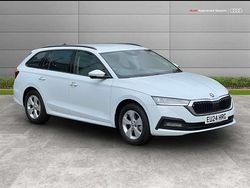 White Used 2024 Skoda Octavia SE Technology Estate | £24,849 (A bit pricey)