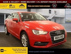 Red Used 2014 Audi A3 Design Hatchback | £8,495 (Good price)