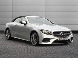 Silver Used 2018 Mercedes E220 AMG Line Premium Cabriolet | £22,990 (Fair price)