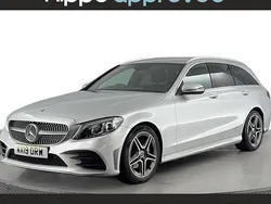 Silver Used 2019 Mercedes C220 AMG Line Premium Estate | £18,470 (Fair price)