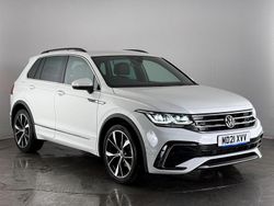 White Used 2021 VW Tiguan R-line SUV | £21,850 (Good price)