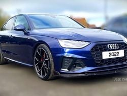 Blue Used 2022 Audi A4 S-Line Sedan | £23,440 (Fair price)