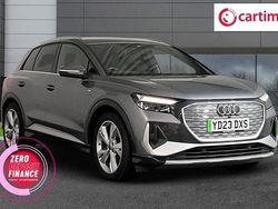 Grey Used 2023 Audi Q4 e-tron S-Line SUV | £23,990 (Good price)