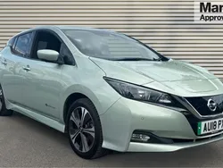 Silver Used 2018 Nissan Leaf Hatchback | £8,250 (Fair price)