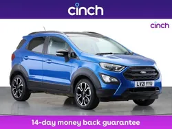 Blue Used 2021 Ford Ecosport Active SUV | £11,099 (Fair price)