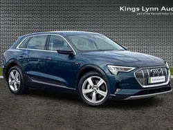 Blue Used 2020 Audi e-tron Advanced SUV | £17,783 (Fair price)