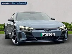 Grey Used 2024 Audi RS e-tron GT Business Sedan | £76,390 (A bit pricey)