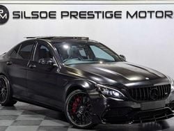 Black Used 2017 Mercedes C63S AMG Premium Sedan | £38,495 (Expensive)