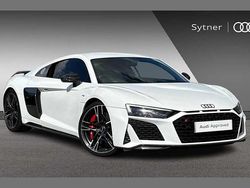 White Used 2021 Audi R8 Coupé Advanced Coupe | £107,500 (A bit pricey)