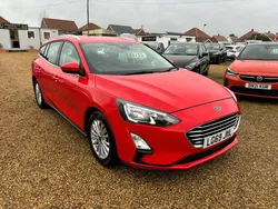 Red Used 2019 Ford Focus Titanium Estate | £9,495 (Fair price)