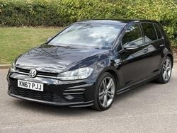 Black Used 2017 VW Golf VII R-line Hatchback | £12,600 (Fair price)